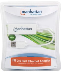 Adattatore USB 2.0 con porta Ethernet LAN 100Mbps