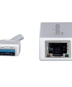 Adattatore USB 2.0 con porta Ethernet LAN 100Mbps