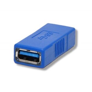 Adattatore USB 3.0 A Femmina / A Femmina Blu