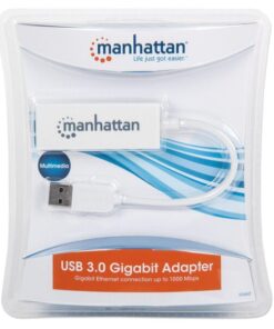 Adattatore USB 3.0 con porta Ethernet LAN 1Gbps