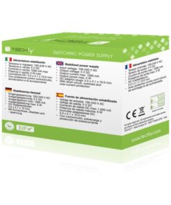 Alimentatore AC/DC 5V 1A Plug 5.5 x 2.1mm Nero