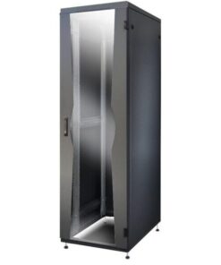 Armadio NetRack 19'' 600x1000 27 Unità Nero da Assemblare