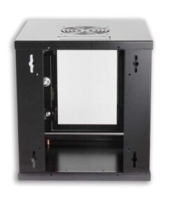 Armadio Rack 10'' a muro 6 unità Nero