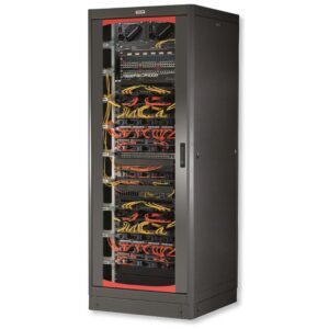 Armadio Rack 19'' 600x600 27 Unita' Nero