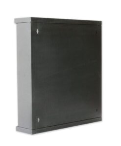 Armadio Rack 19'' Flat a muro p.30cm 12 unità sezione unica Grigio