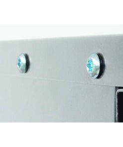 Armadio Rack 19'' a Muro 6U prof. 450 Grigio Assemblato