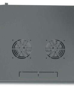 Armadio Rack 19'' a Muro 6U prof. 450 Nero Assemblato