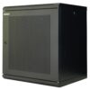 Armadio Rack 19'' a muro 12U Porta Grigliata Nero
