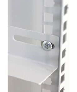 Armadio Rack 19'' a muro 15 unità due sezioni Grigio