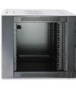 Armadio Rack 19'' a muro 15 unità prof.600 Nero da Assemblare Techly