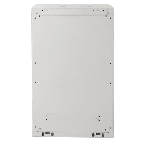 Armadio Rack 19'' a muro 20 unità sezione unica prof. 450mm Grigio