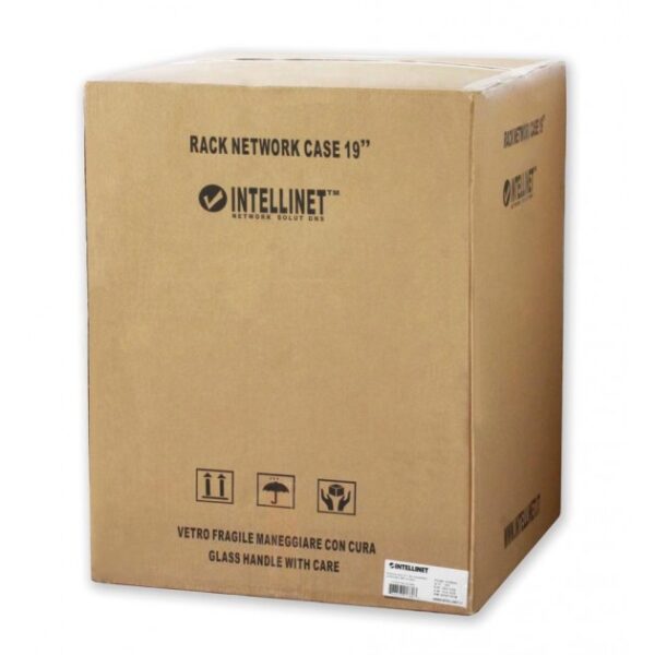 Armadio Rack 19'' a muro 6U Porta Grigliata Nero