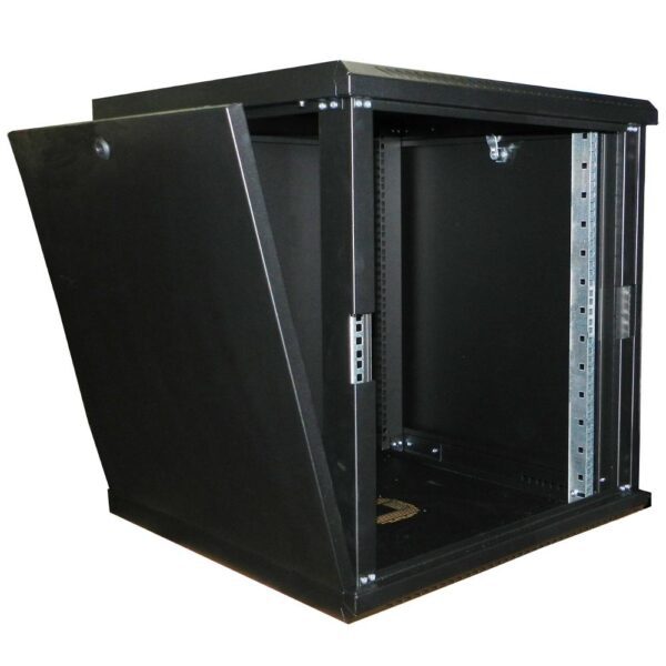Armadio Rack 19'' a muro 6U Porta Grigliata Nero