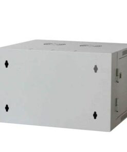 Armadio Rack 19'' a muro 9 unità due sezioni Grigio