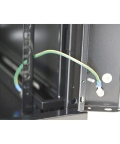 Armadio Rack 19'' a muro 9 unità sezione unica prof. 450 Nero