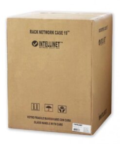 Armadio Rack 19'' a muro 9U Porta Grigliata Nero