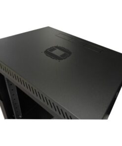 Armadio Rack 19'' a muro 9U Porta Grigliata Nero