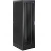 Armadio Server Rack 19'' 600x1000 27U Nero Serie Lite Porta Grigliata