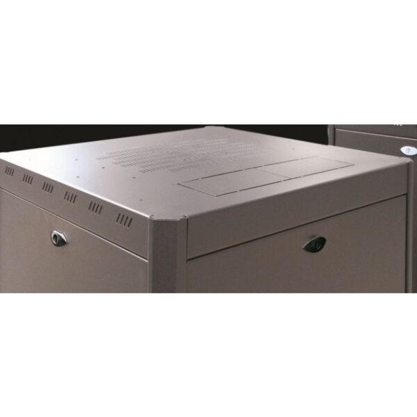 Armadio Server Rack 19'' 600x1000 27U Nero Serie Lite Porta Grigliata