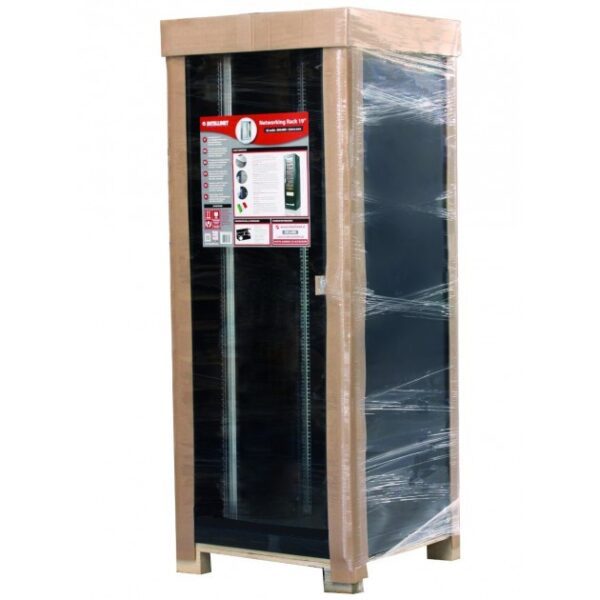 Armadio Server Rack 19'' 600x1000 42U Nero Porta Grigliata