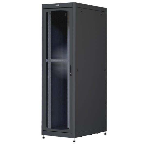 Armadio Server Rack 19'' 600x1000 42U Nero Porta Grigliata