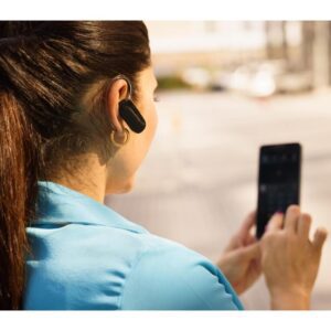 Auricolare Bluetooth v2.1 Nat con Funzione Multi-link Nero