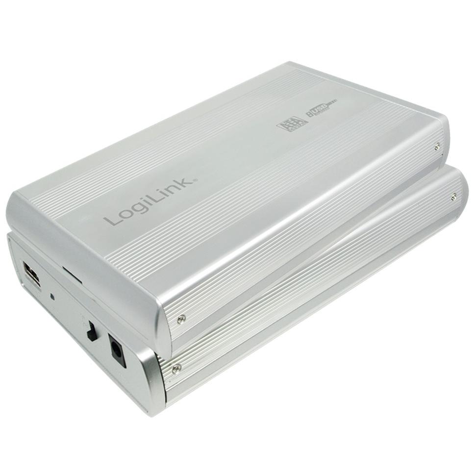 Box HDD Esterno SATA 3.5'' USB2.0 Silver