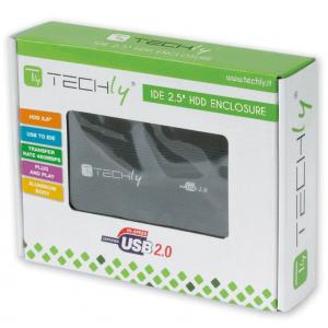 Box Hard Disk Esterno IDE 2.5'' USB 2.0 Nero