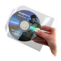 Buste Porta CD/DVD in PPL 100 Micron Con Aletta 100 pz