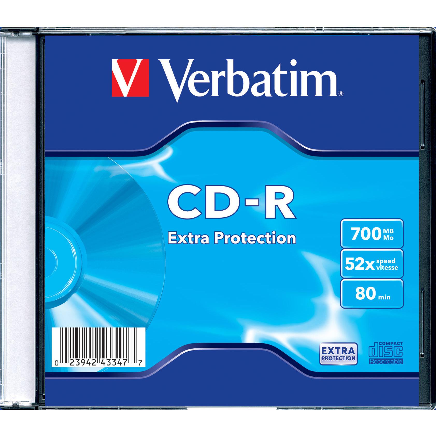CD-R Registrabile 80 Min 700 Mb