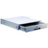 Cassetto Porta Tastiera 2U per Armadi Rack 19'' con Serratura Grigio