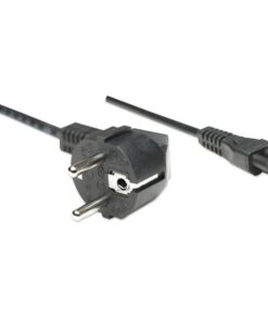 Cavo Alimentazione C5 a Schuko Angolato 1,8 m
