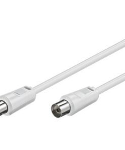 Cavo Antenna TV M/F 1,5 mt bianco