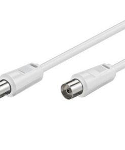 Cavo Antenna TV M/F 15 mt bianco
