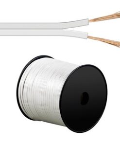 Cavo Audio per diffusori acustici Bianco 2,5 mm² matassa 100mt