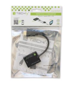 Cavo Convertitore Adattatore da HDMI a VGA con Micro USB e Audio