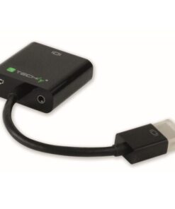 Cavo Convertitore Adattatore da HDMI a VGA con Micro USB e Audio