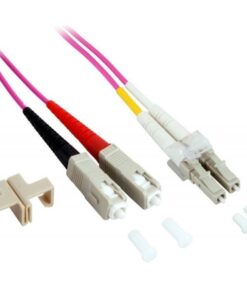 Cavo Fibra Ottica SC/LC 50/125 Multimodale 15 m OM4