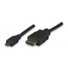 Cavo HDMI Highspeed con Ethernet Channel 1.4 A M/ Micro D M, 1,0 m