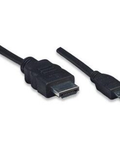 Cavo HDMI Highspeed con ethernet channel 1.4 A M/ Micro D M, 5,0 m