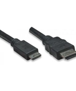 Cavo High Speed Mini HDMI a HDMI Maschio/Maschio Nero, 5,0 m