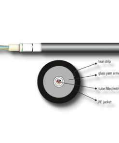 Cavo Loose Antiroditore 8 fibre 62,5/125 OM1 LSZH Nero