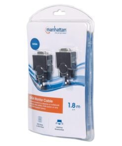 Cavo Monitor SVGA M/M da 1,8 m Nero