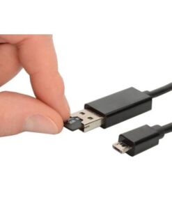 Cavo OTG per Trasmissione dati e Ricarica USB 2.0 con Slot Micro SD