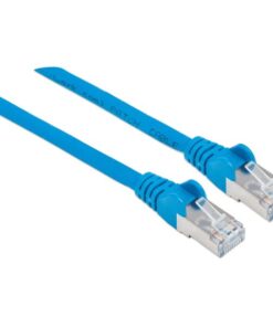 Cavo Patch Cat.7 Plug RJ45 6A S/FTP LSZH 1m Blu