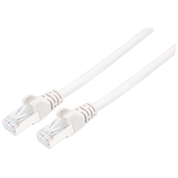 Cavo Patch Cat.7 Plug RJ45 6A S/FTP LSZH 30m Bianco