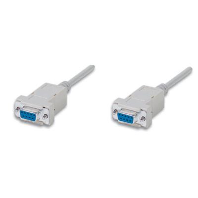 Cavo Pc/Pc Null Modem Cavo AT, AT cross over DB 9p. F/F 5 m