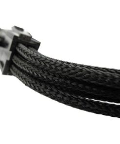 Cavo Prolunga PCI-E 6 Pin 30 cm con Guaina Nera