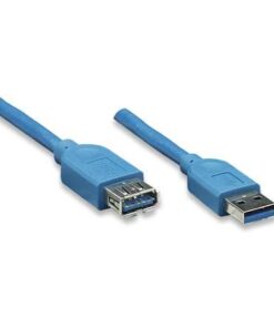 Cavo Prolunga USB 3.0 A maschio/A femmina 2m Blu