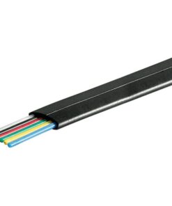 Cavo Telefonico Cavo 6 poli 100 m Nero